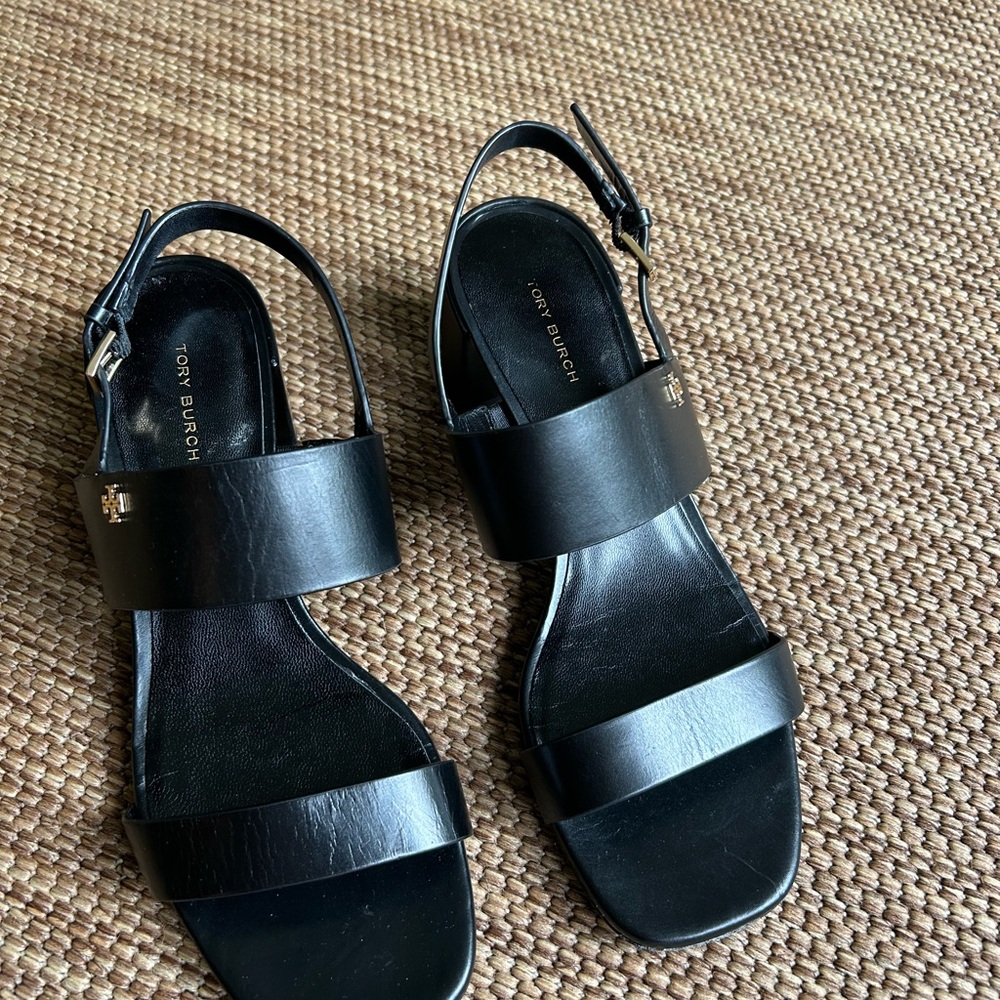 Tory Burch Double T Heel Sandal